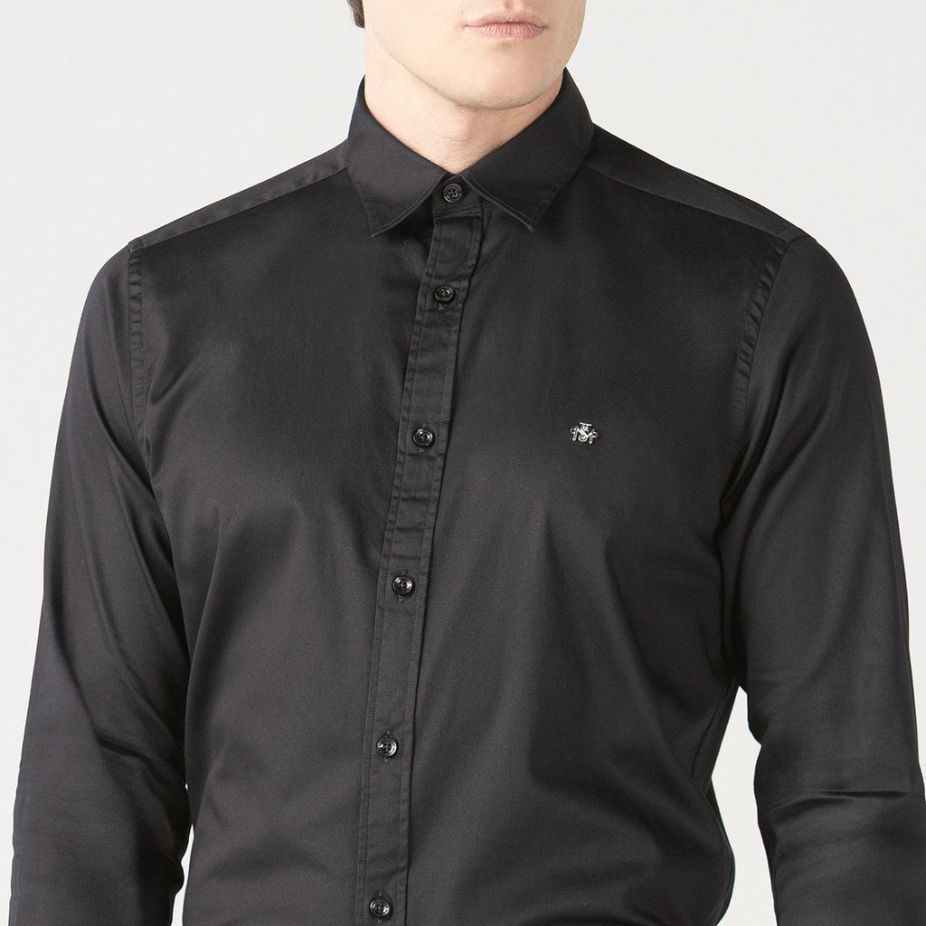 RONNIE SHIRT MEN BLACK - Monastery | Tienda Oficial Colombia