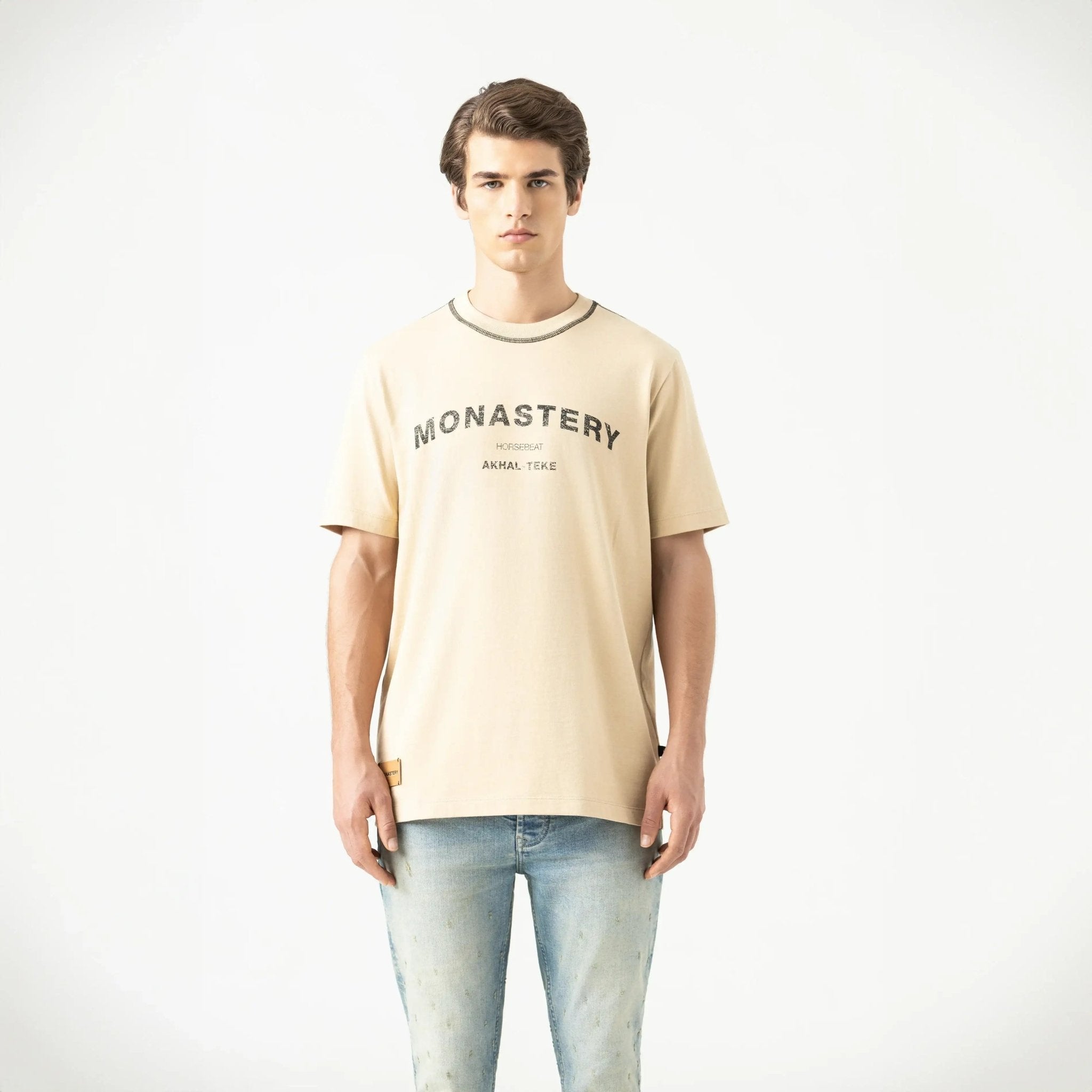 ROONEY T - SHIRT MEN IRISH CREAM - Monastery | Tienda Oficial Colombia