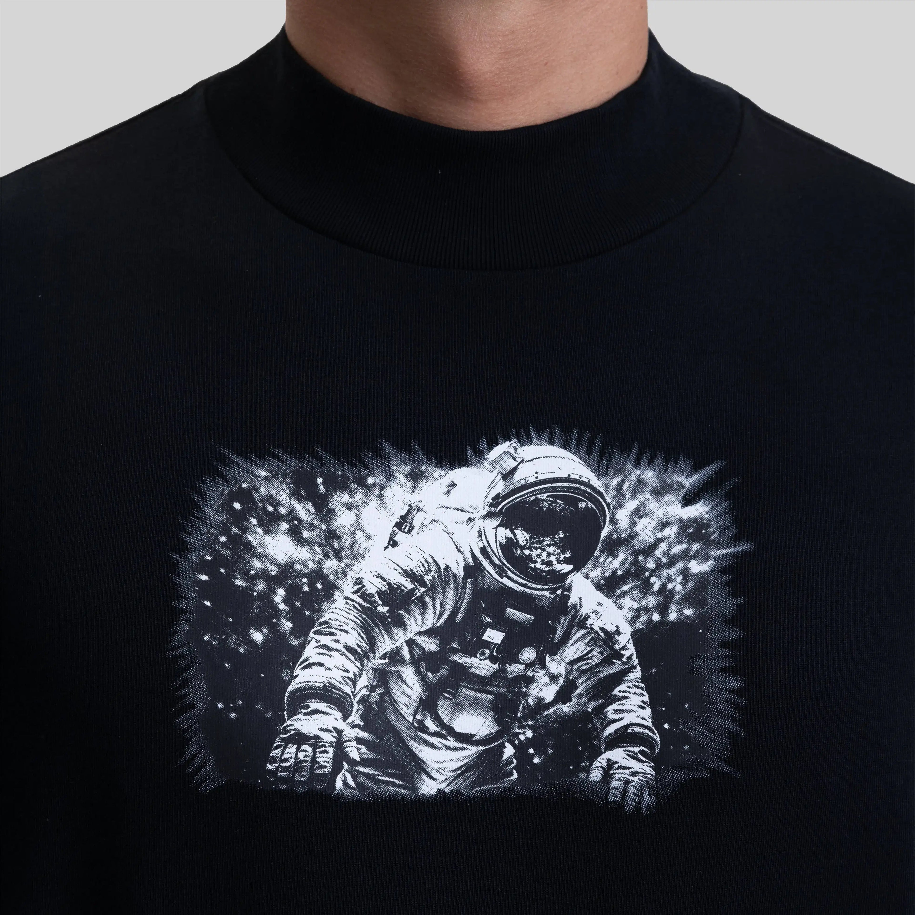ROUGE T-SHIRT OVERSIZED BLACK - Monastery | Tienda Oficial Colombia