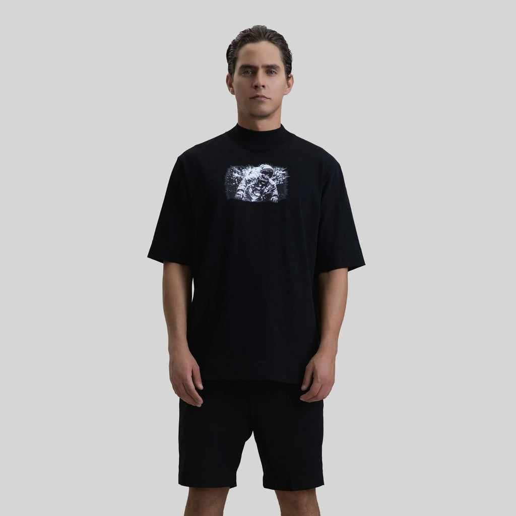 ROUGE T-SHIRT OVERSIZED BLACK - Monastery | Tienda Oficial Colombia