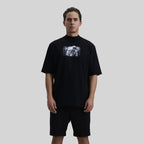ROUGE T-SHIRT OVERSIZED BLACK - Monastery | Tienda Oficial Colombia