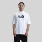 ROUGE T-SHIRT OVERSIZED WHITE - Monastery | Tienda Oficial Colombia