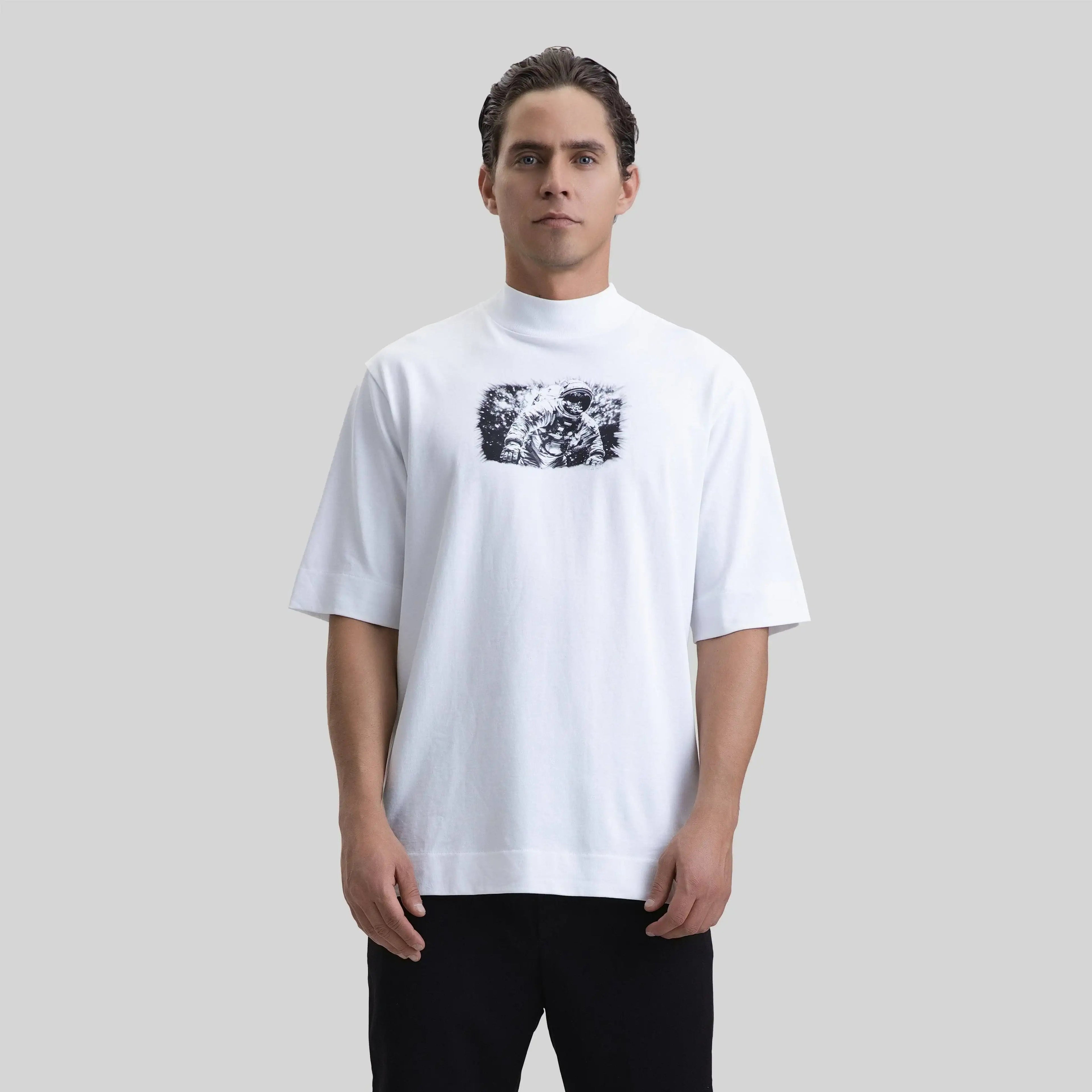 ROUGE T-SHIRT OVERSIZED WHITE - Monastery | Tienda Oficial Colombia