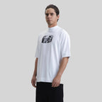 ROUGE T-SHIRT OVERSIZED WHITE - Monastery | Tienda Oficial Colombia