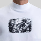 ROUGE T-SHIRT OVERSIZED WHITE - Monastery | Tienda Oficial Colombia