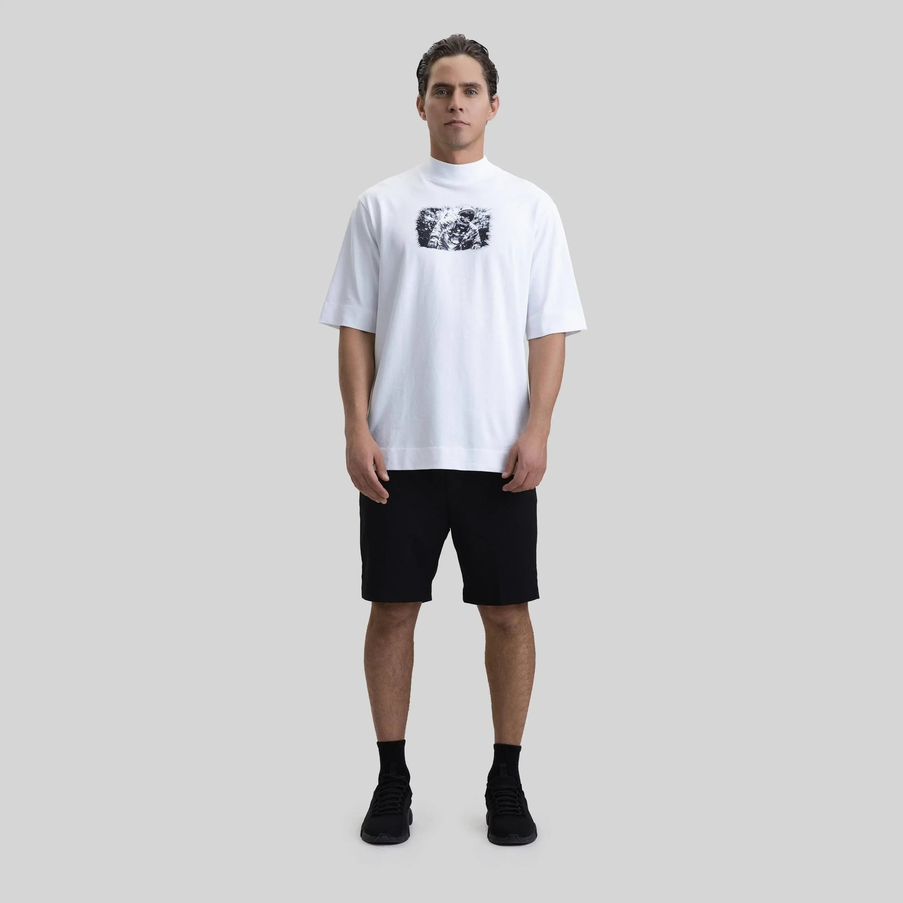 ROUGE T-SHIRT OVERSIZED WHITE - Monastery | Tienda Oficial Colombia