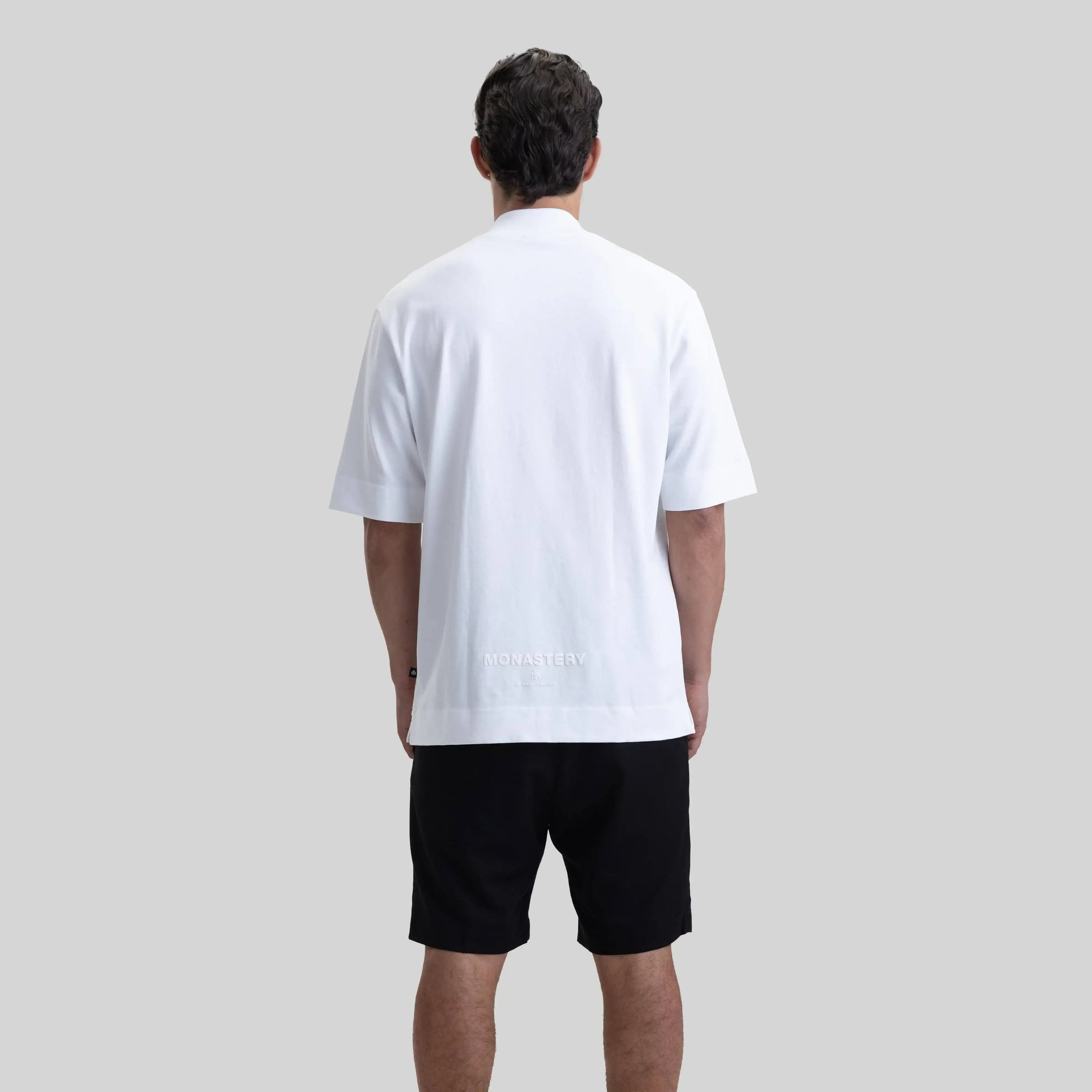 ROUGE T-SHIRT OVERSIZED WHITE - Monastery | Tienda Oficial Colombia