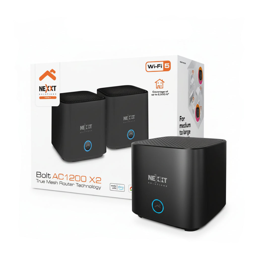ROUTER NEXXT MESH BOLT AC1200 HOME 2 NODE
