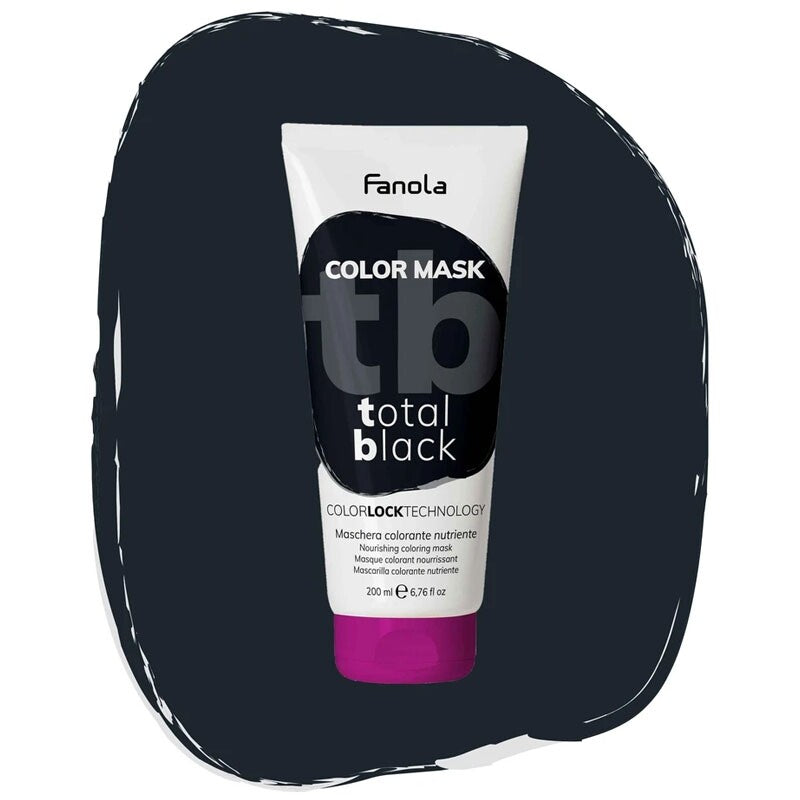 MASCARILLA FANOLA COLOR TOTAL BLACK 200 ML