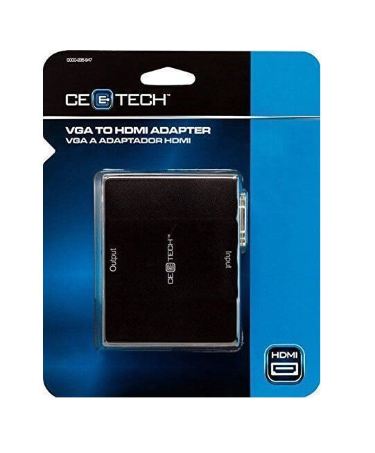 Convertidor VGA a HDMI con audio