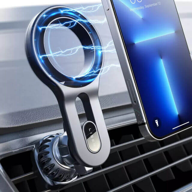 Gancho Magnético LISEN Para Celulares con Soporte De Ventilación