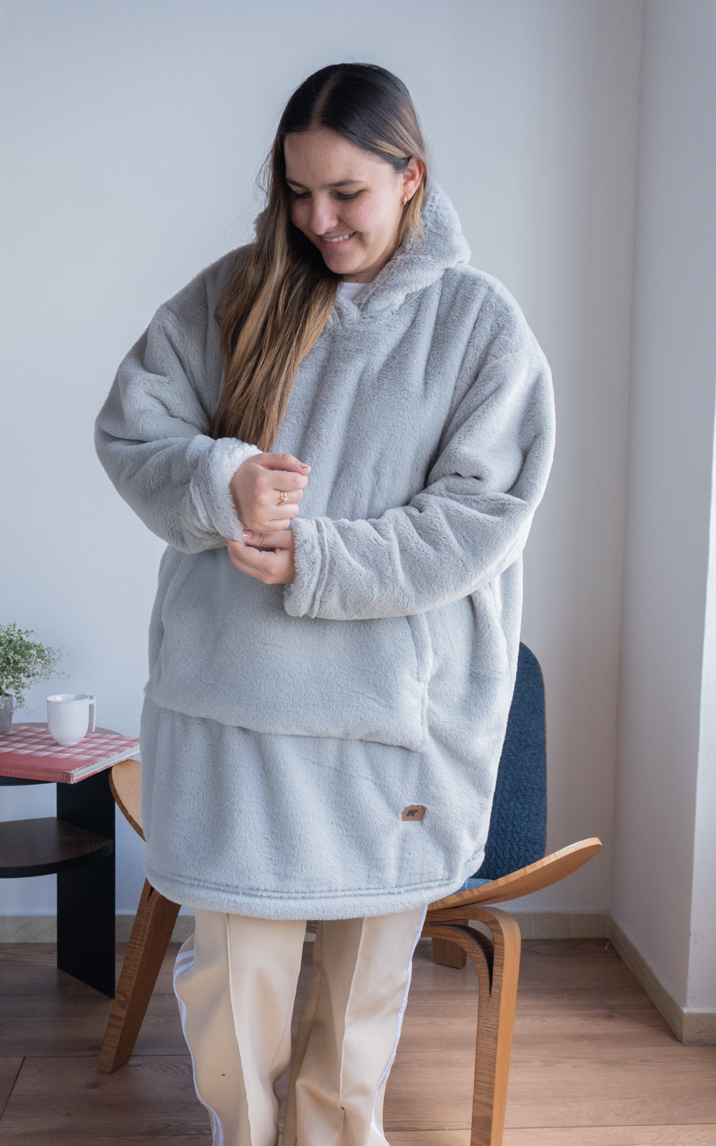Saco Teddy Humo