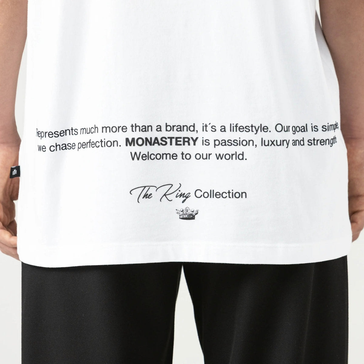 SACTUM T - SHIRT MEN WHITE - Monastery | Tienda Oficial Colombia