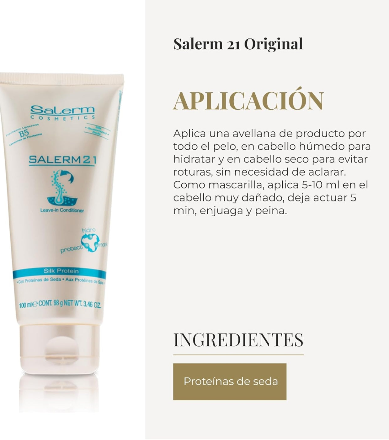 SALERM 21 LEAVE IN TUBO 100ML