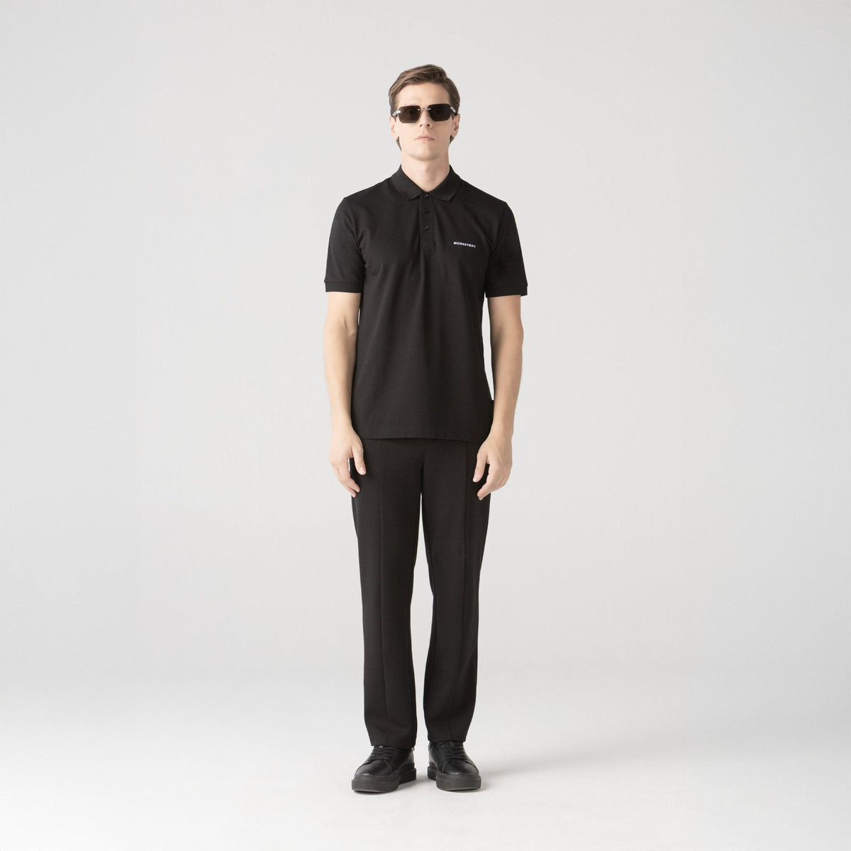 SALVATOR POLO MEN BLACK - Monastery | Tienda Oficial Colombia