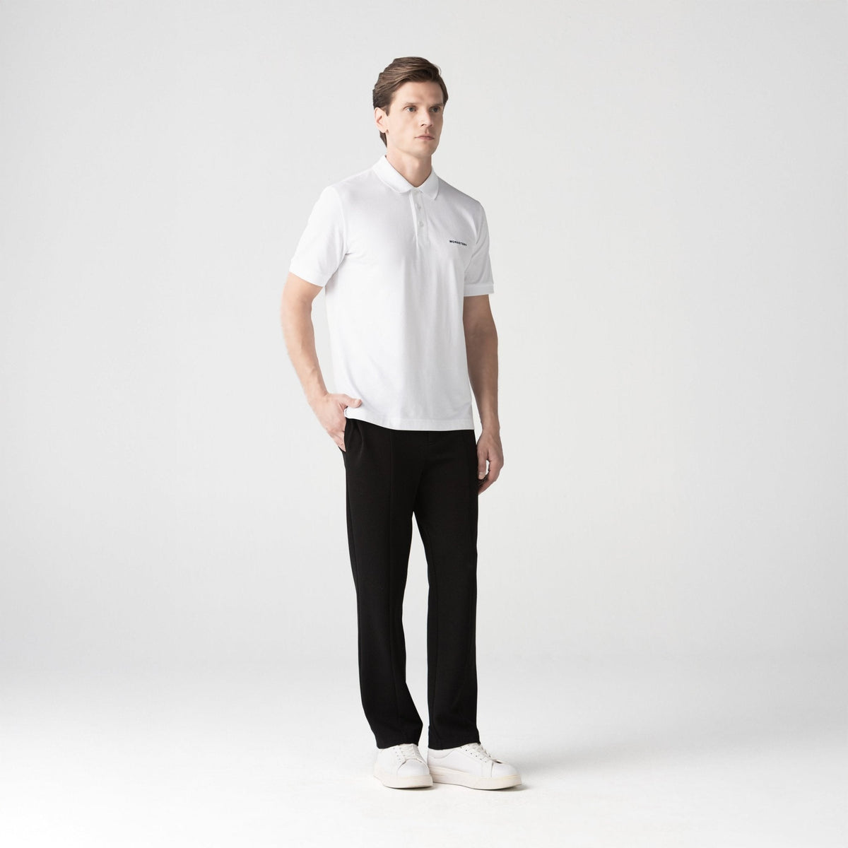 SALVATOR POLO MEN WHITE - Monastery | Tienda Oficial Colombia
