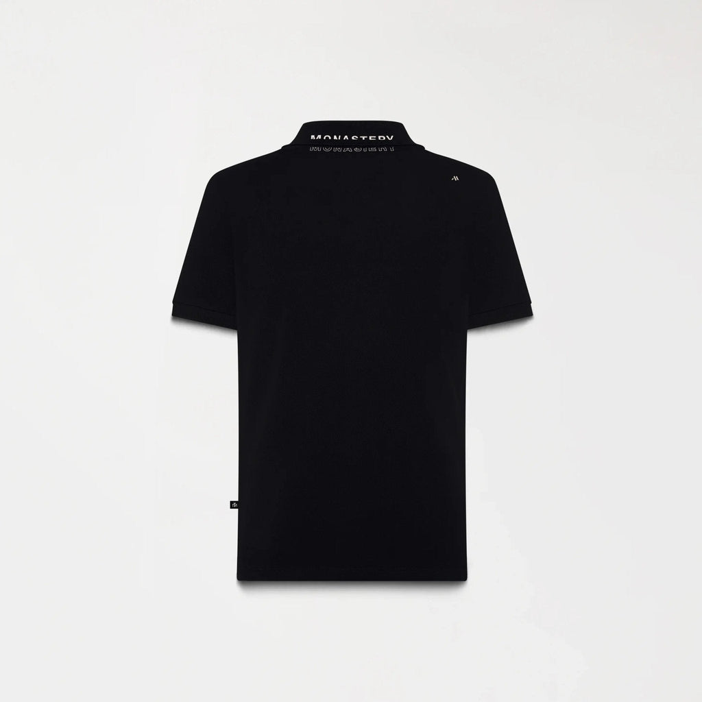 SARDEN POLO MEN BLACK - Monastery | Tienda Oficial Colombia