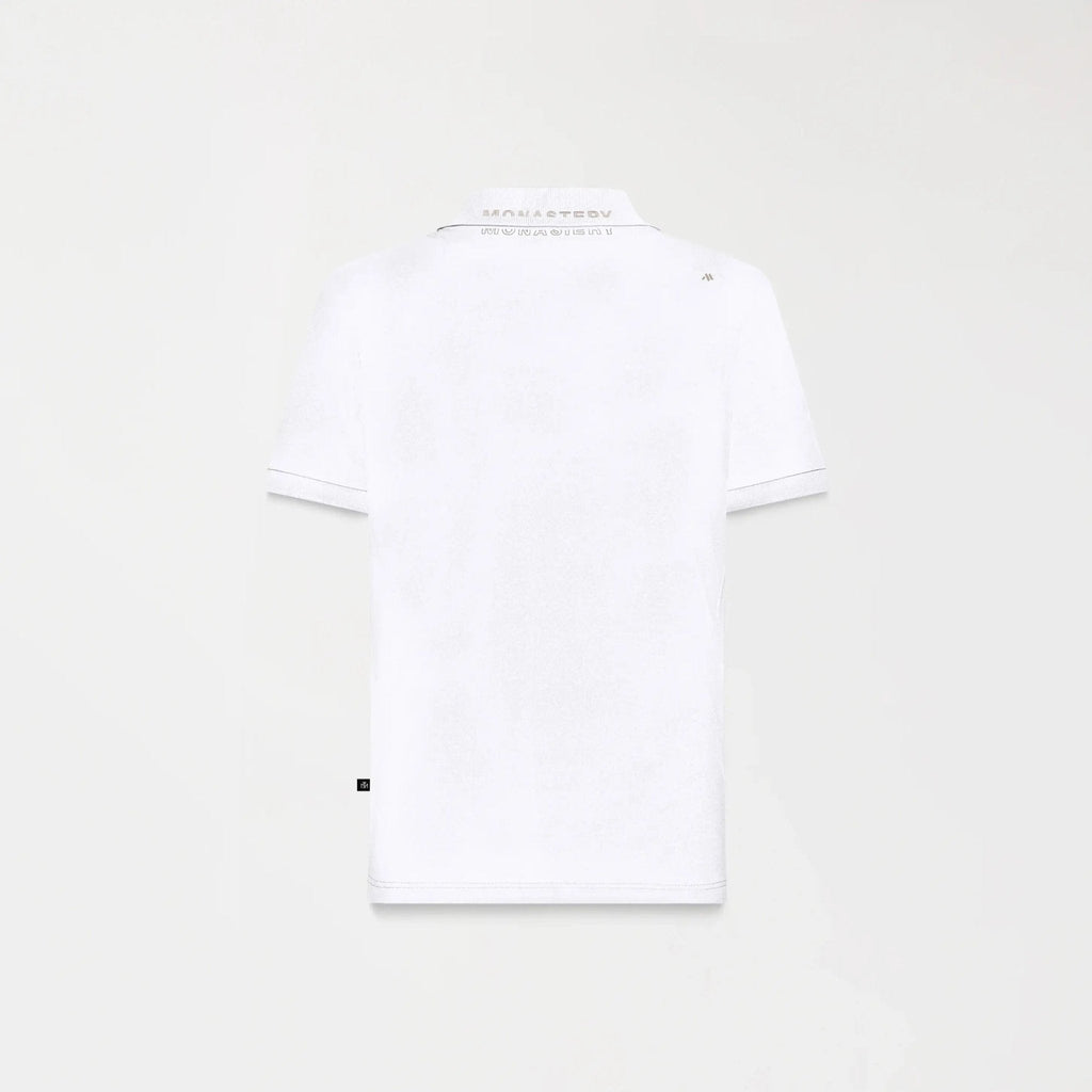 SARDEN POLO MEN WHITE - Monastery | Tienda Oficial Colombia