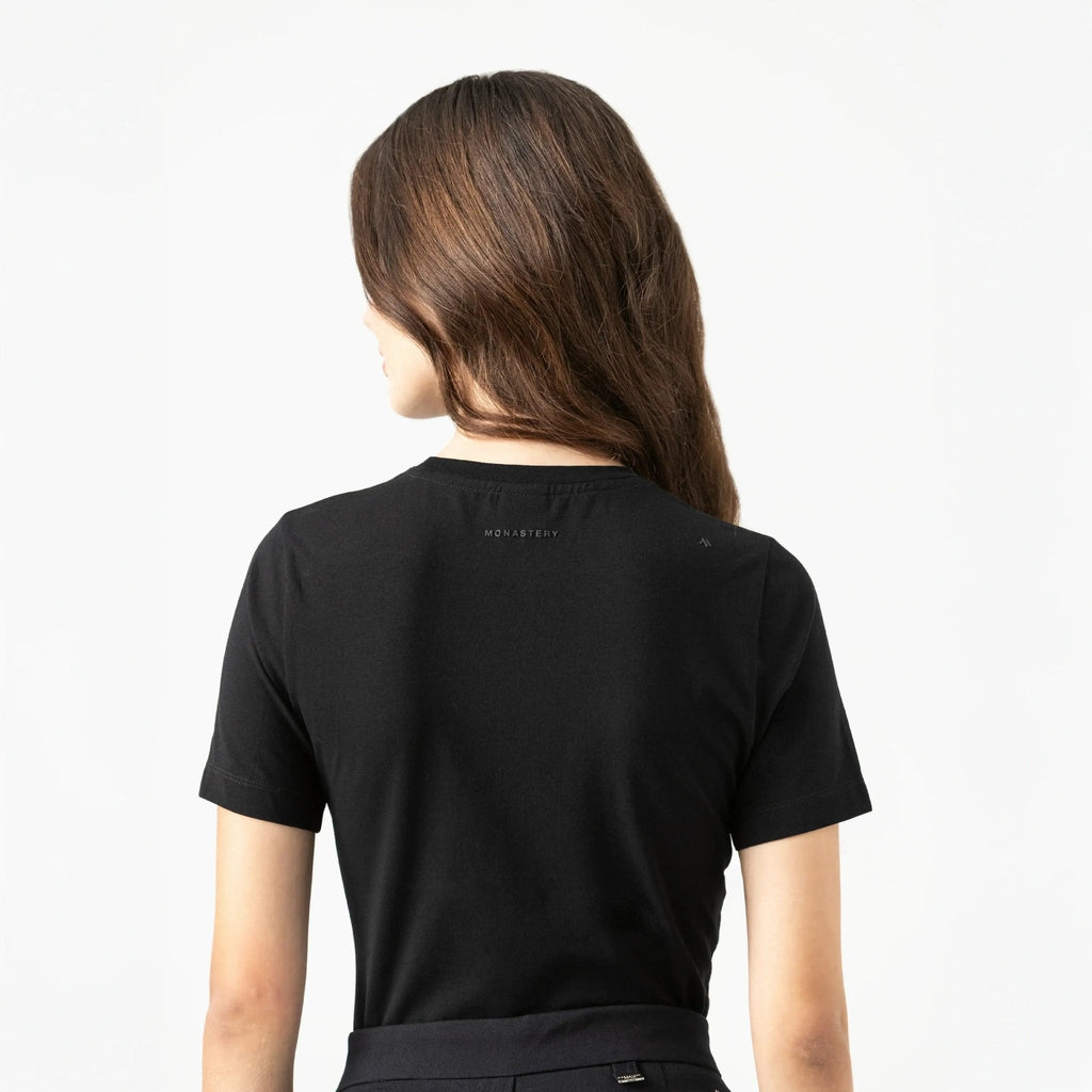SAYLOR T - SHIRT WOMEN BLACK - Monastery | Tienda Oficial Colombia
