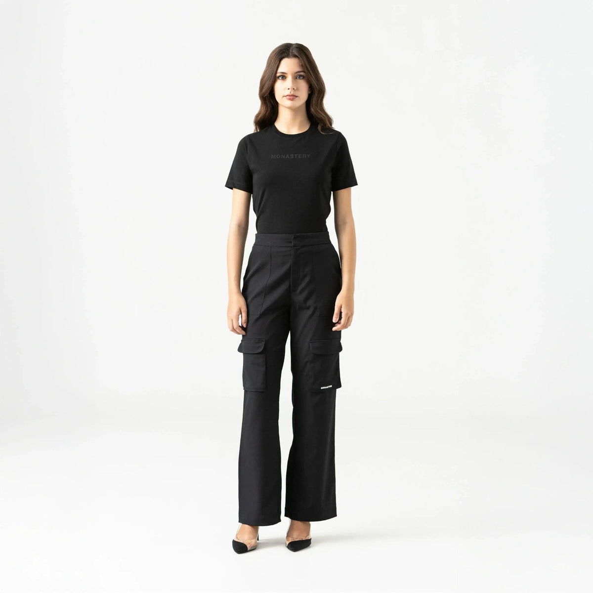 SAYLOR T - SHIRT WOMEN BLACK - Monastery | Tienda Oficial Colombia