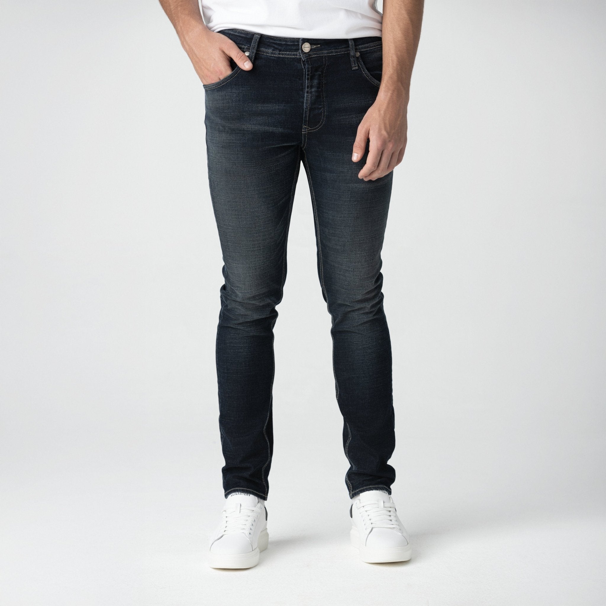 SCIPIO JEAN MEN BLUE DENIM - Monastery | Tienda Oficial Colombia