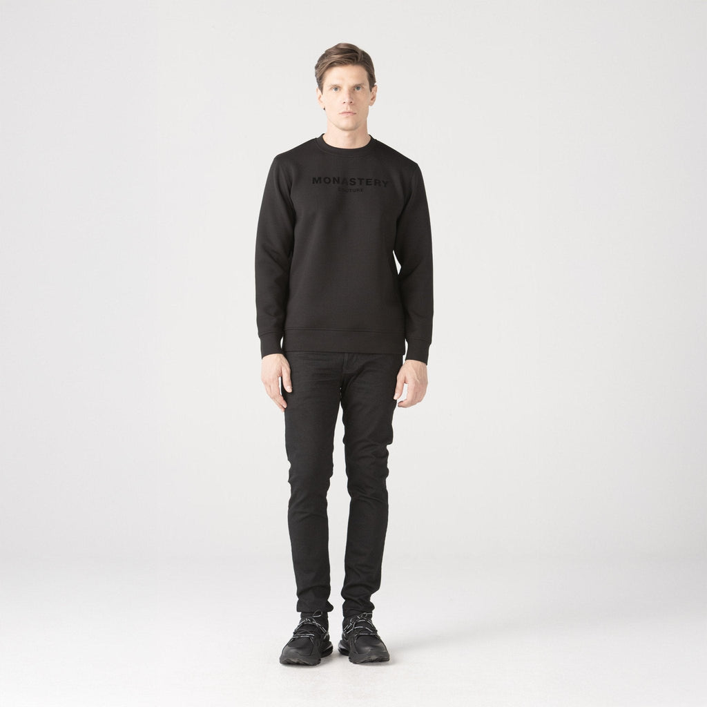 SELIM SWEATSHIRT MEN BLACK - Monastery | Tienda Oficial Colombia