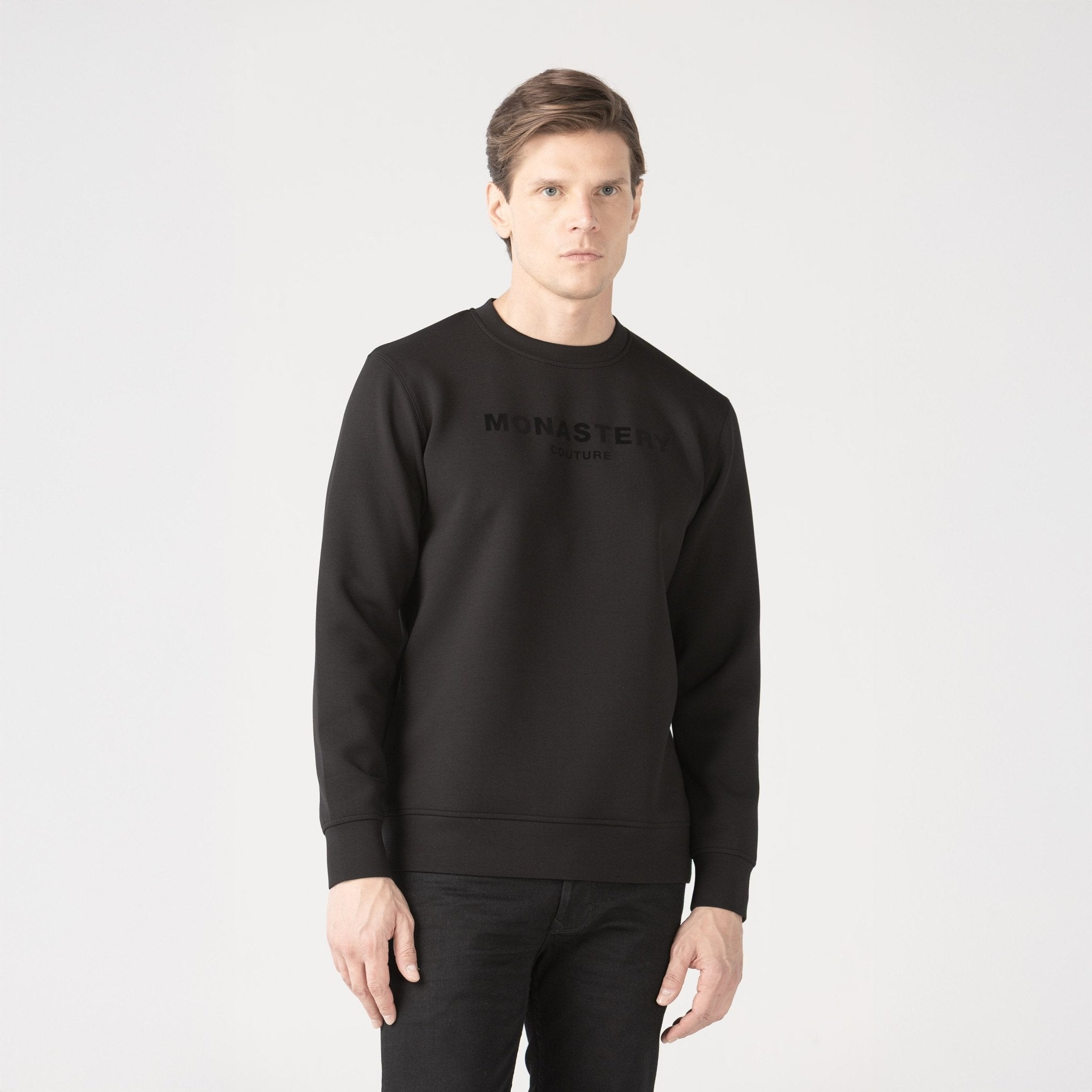 SELIM SWEATSHIRT MEN BLACK - Monastery | Tienda Oficial Colombia
