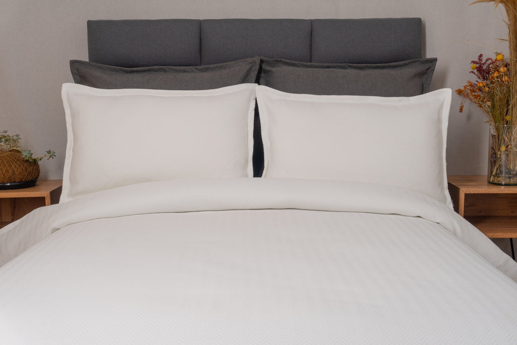 Set Duvet Aliso Blanco