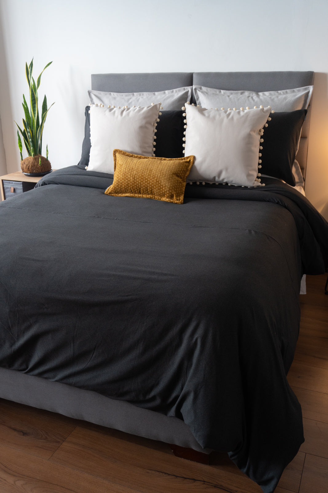 Set Duvet amsterdam Grafito - Forro duvet