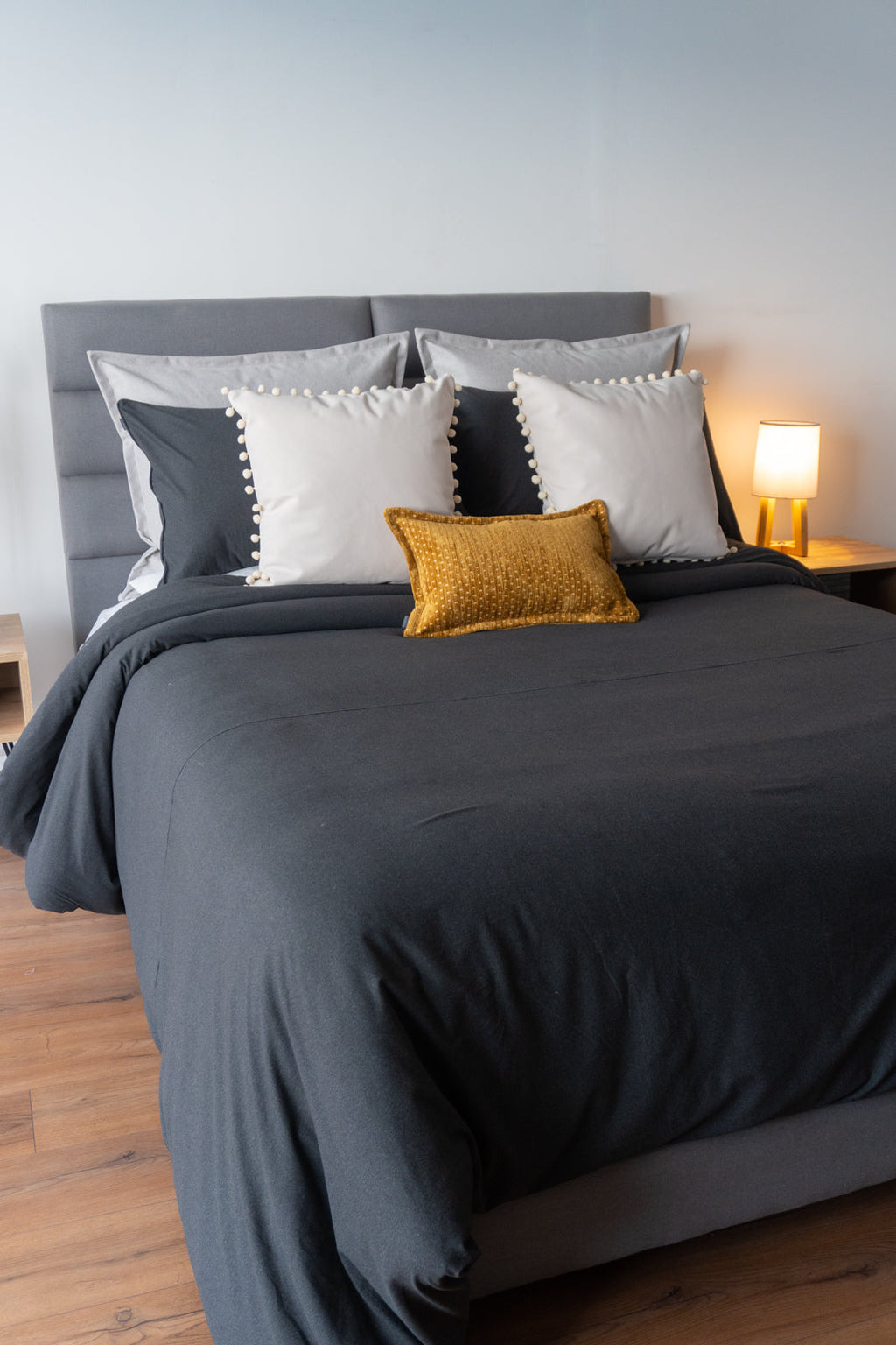 Set Duvet amsterdam Grafito - Forro duvet