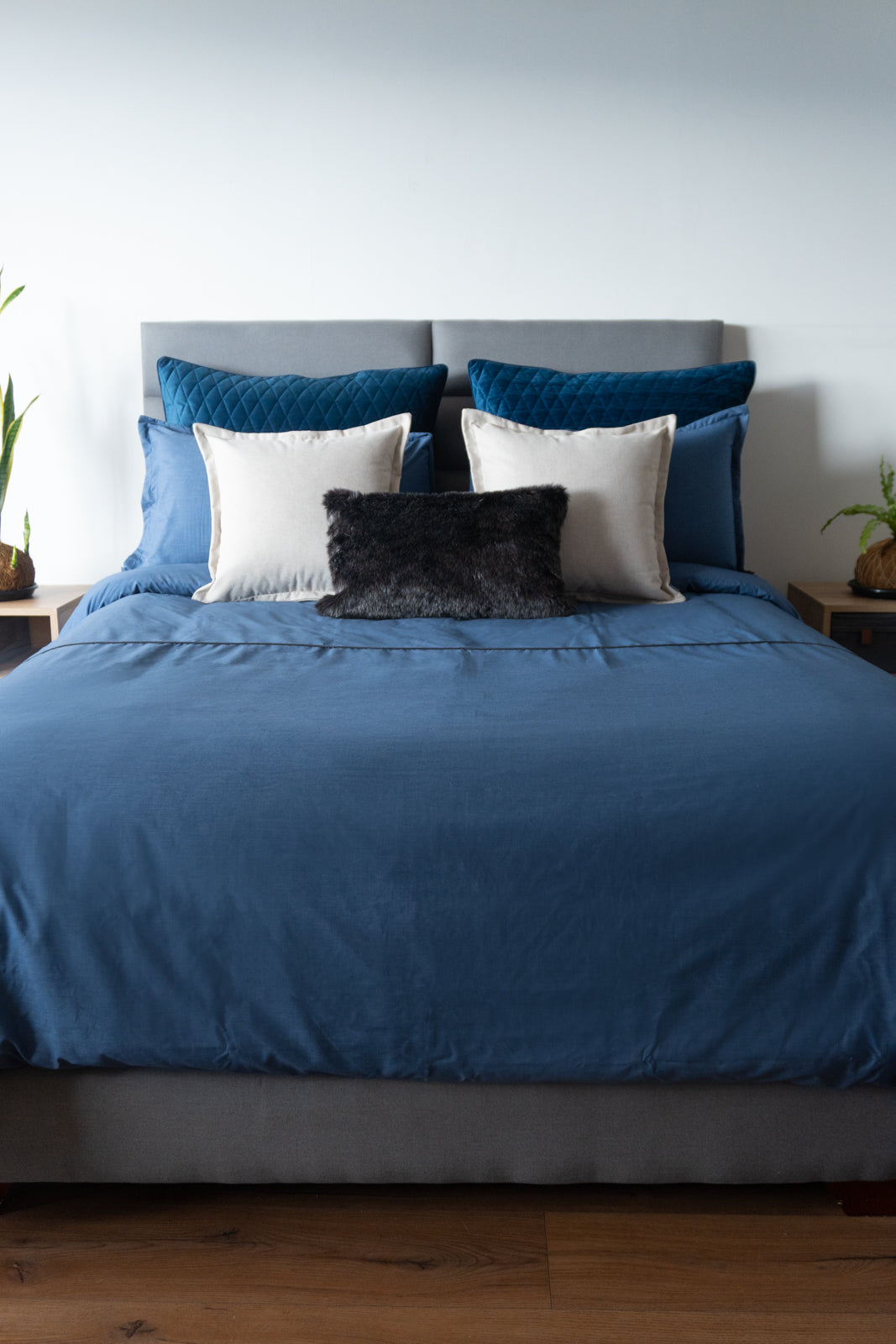 Set Duvet Indigo Azul - Forro duvet
