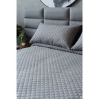 Set Duvet Valencia Gris,, decorativo, plumón, cama, habitación, acolchado, edredon, duvet