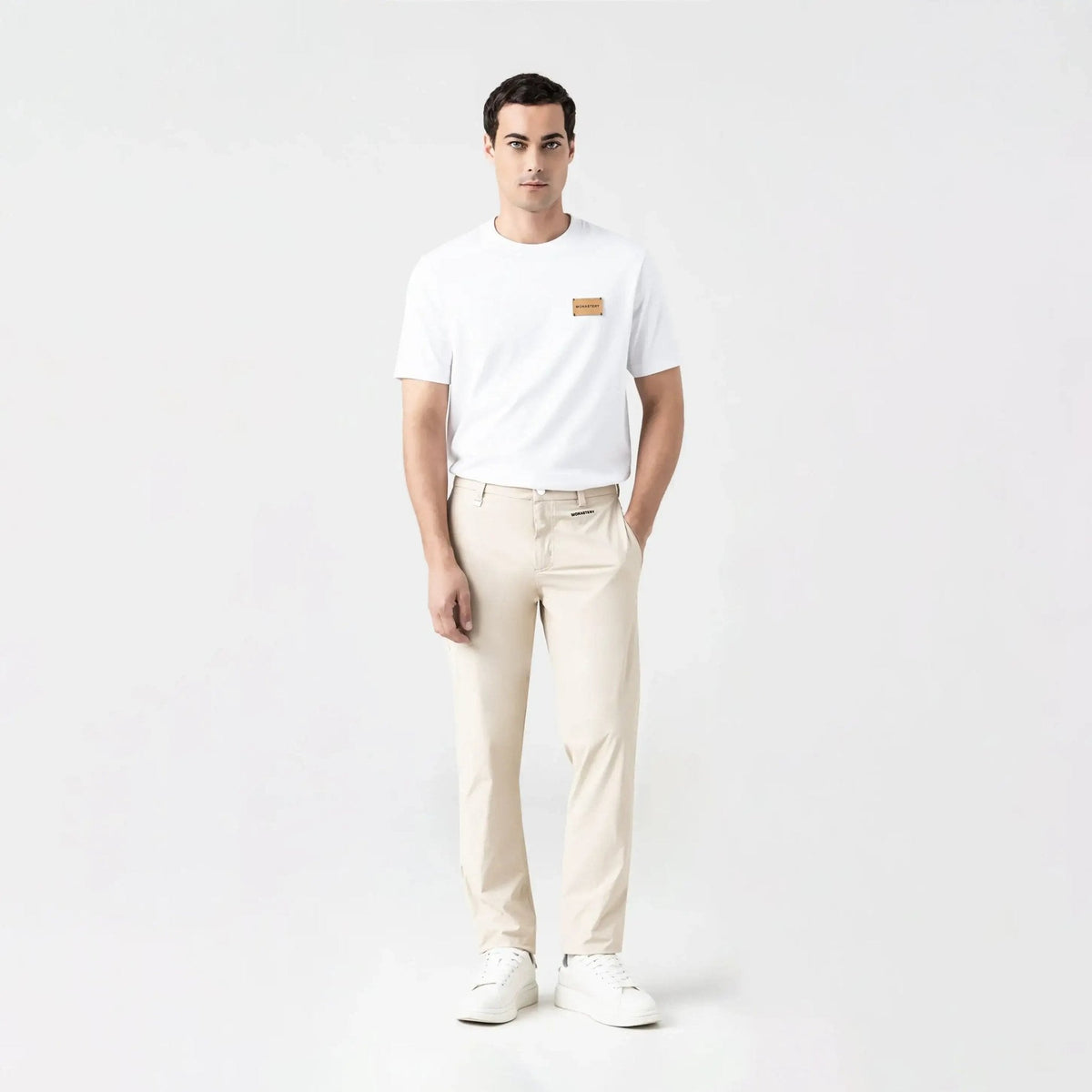 SHAREEF T - SHIRT MEN WHITE - Monastery | Tienda Oficial Colombia