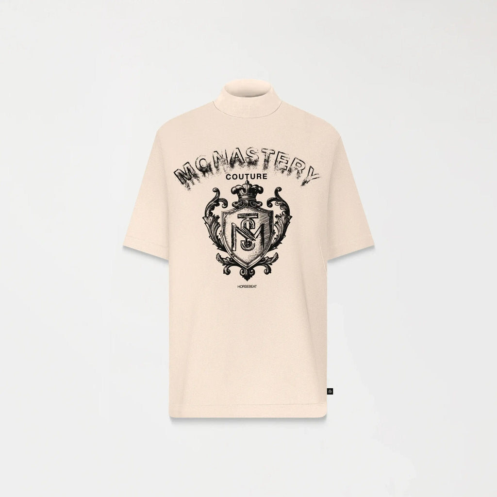 SHEVAL T - SHIRT OVERSIZED MEN IRISH CREAM - Monastery | Tienda Oficial Colombia