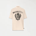 SHEVAL T - SHIRT OVERSIZED MEN IRISH CREAM - Monastery | Tienda Oficial Colombia