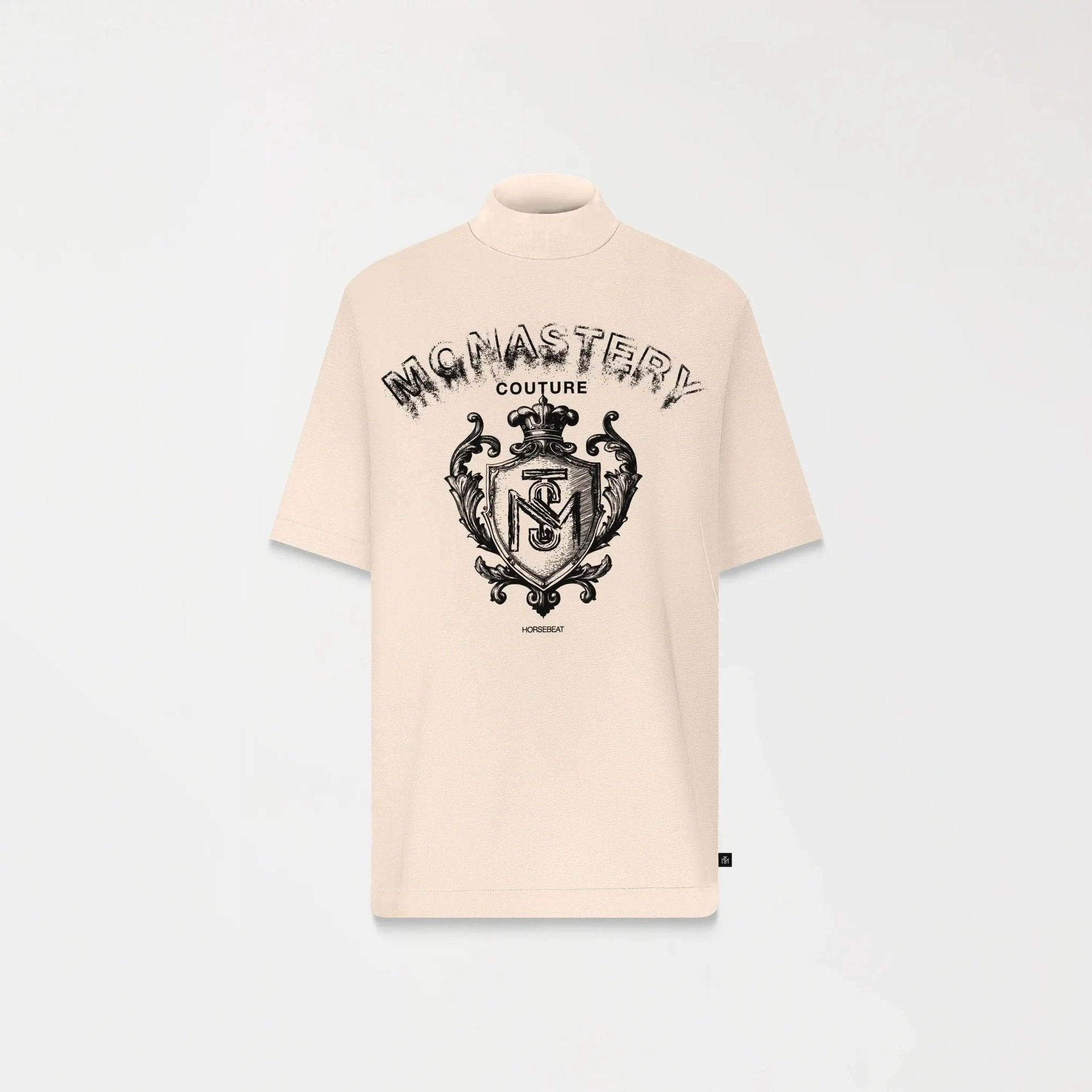 SHEVAL T - SHIRT OVERSIZED MEN IRISH CREAM - Monastery | Tienda Oficial Colombia