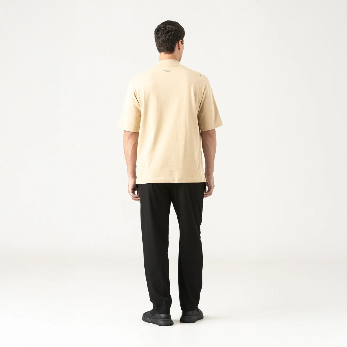 SHEVAL T - SHIRT OVERSIZED MEN IRISH CREAM - Monastery | Tienda Oficial Colombia