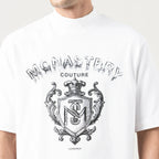 SHEVAL T - SHIRT OVERSIZED MEN WHITE - Monastery | Tienda Oficial Colombia