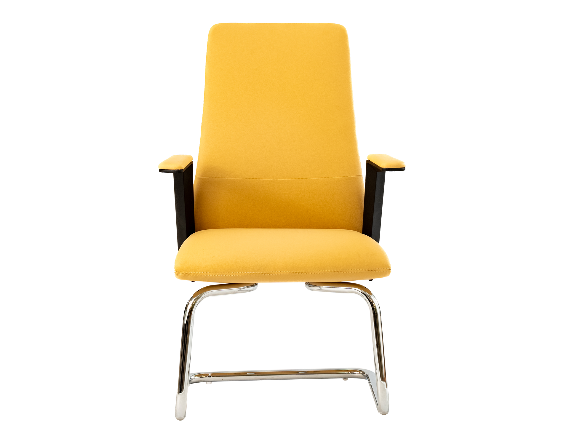 SILLA DE ESPERA STARKEN EN POLY PIEL BEIGE
