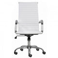 SILLA EJECUTIVA EN PIEL WHITE
