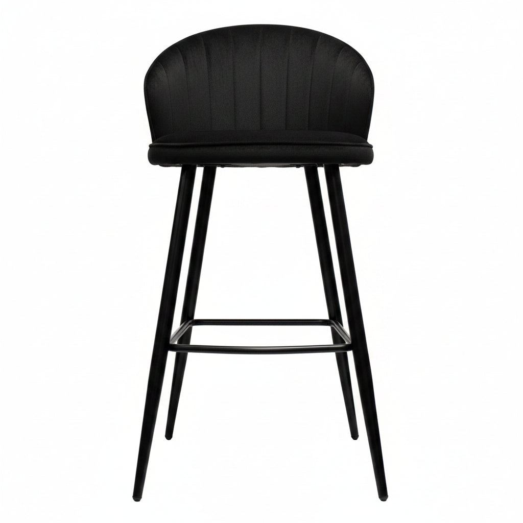 SILLA STARKEN TIPO TABURETE BLACK