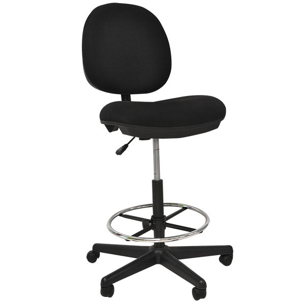 SILLA TIPO CAJERO STARKEN EN PANA BLACK