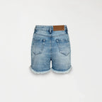 SIREN SHORT WOMEN BLUE DENIM - Monastery | Tienda Oficial Colombia