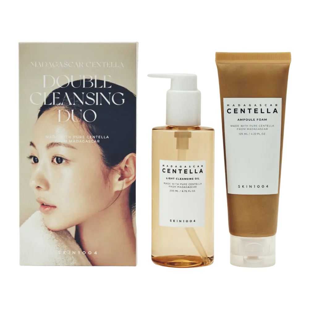 Set de Doble Limpieza Facial SKIN1004 Madagascar Centella Double Cleansing Duo Set (Aceite + Espuma)