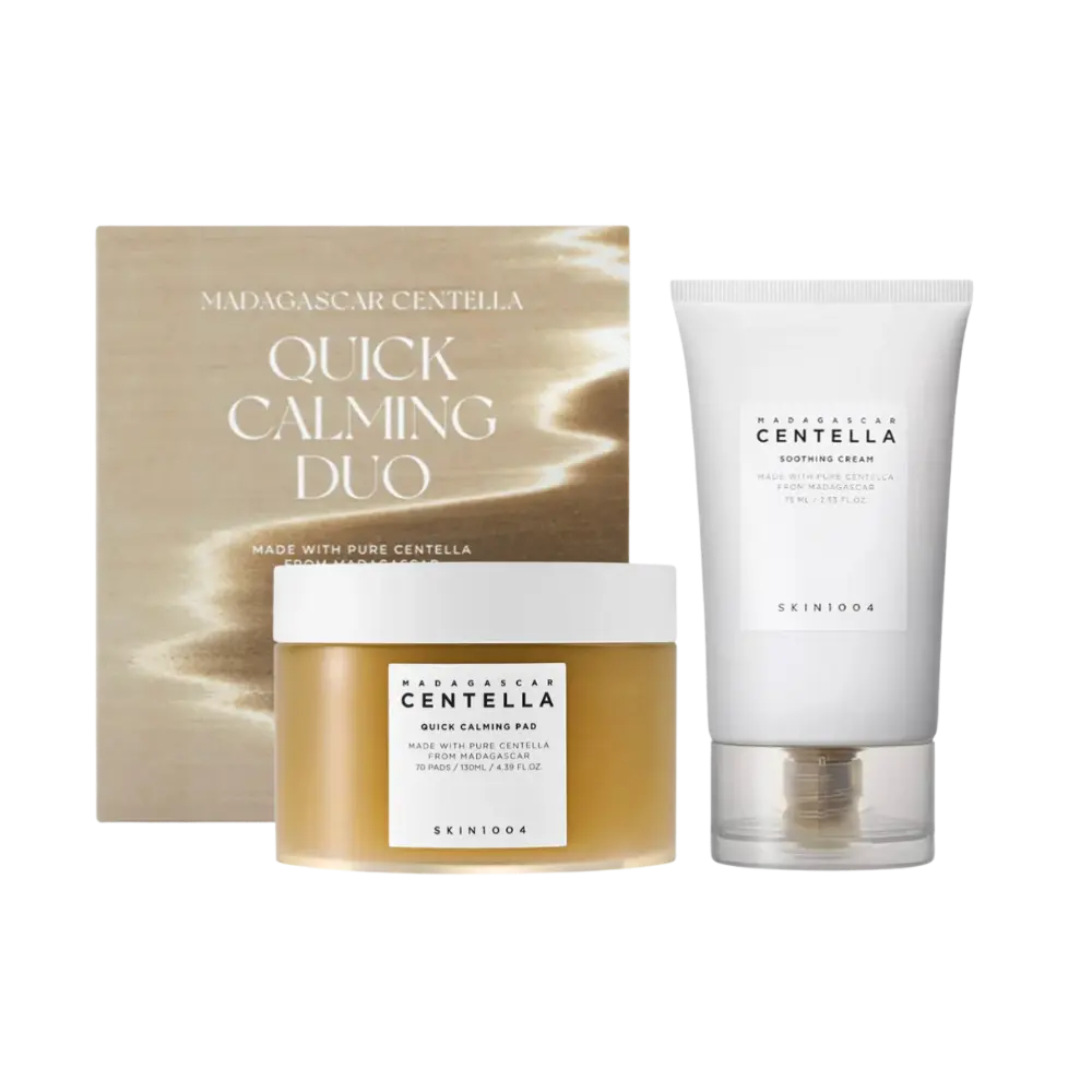 Set Facial Calmante Rápido SKIN1004 Madagascar Centella Quick Calming Duo Set