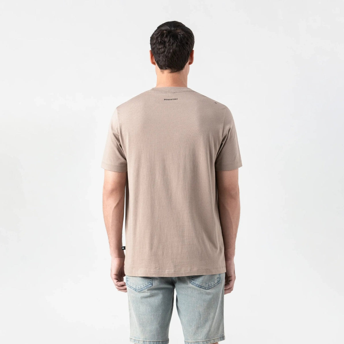 SKIP T - SHIRT MEN TAUPE GRAY - Monastery | Tienda Oficial Colombia