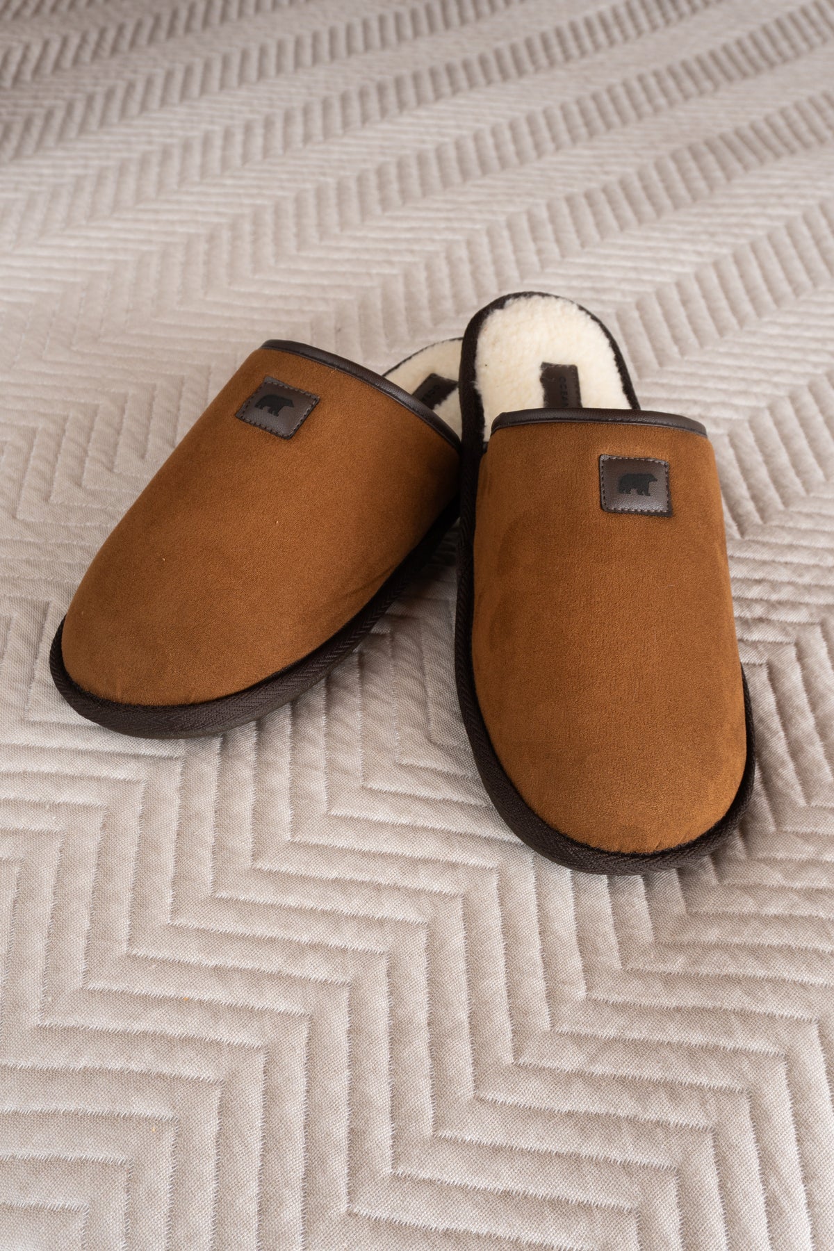 Slippers Enzo Camel