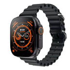 Combo De Reloj Inteligente Watch Ultra Negro + Audifonos Inalambricos