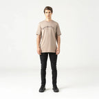 SMOKE T - SHIRT MEN TAUPE GRAY - Monastery | Tienda Oficial Colombia
