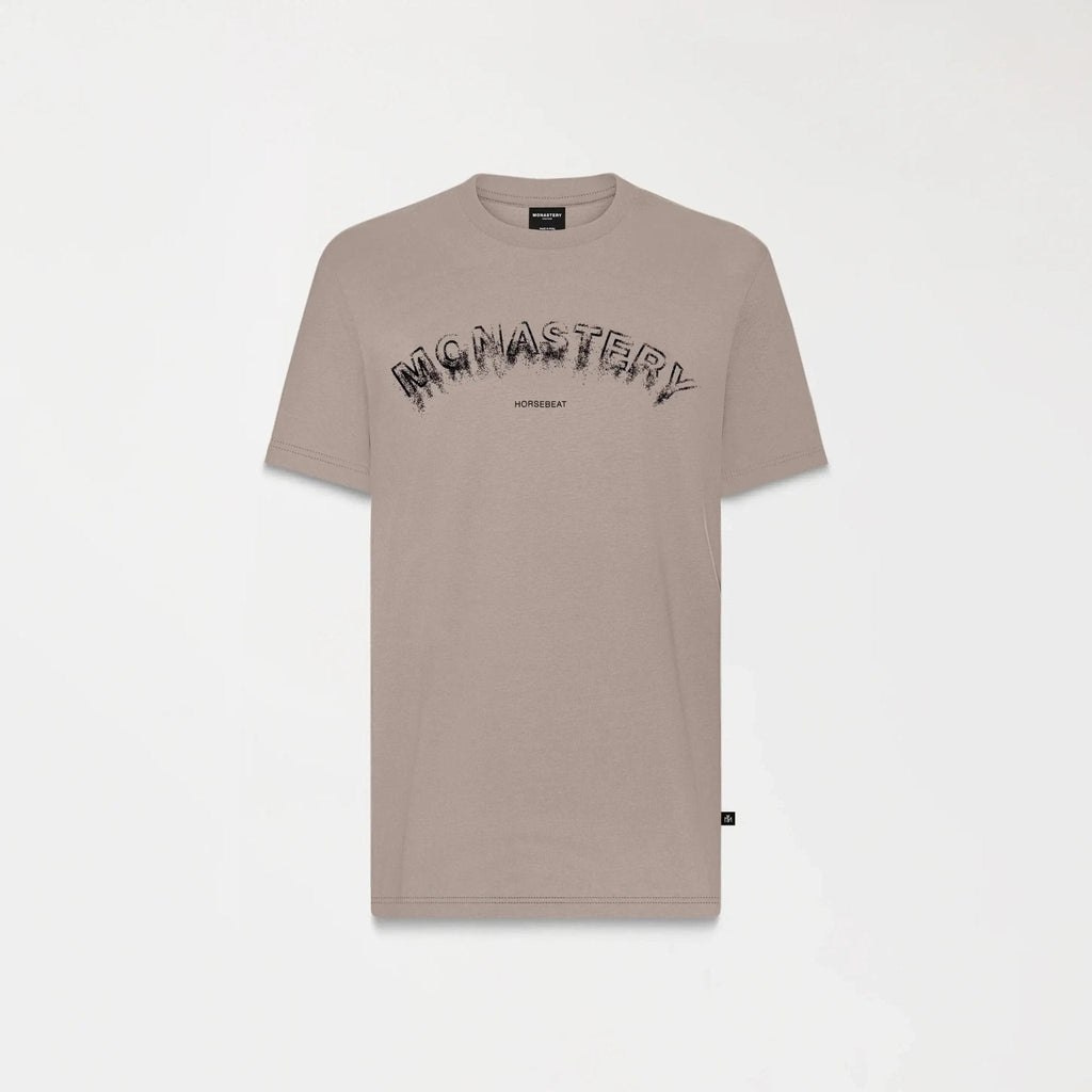 SMOKE T - SHIRT MEN TAUPE GRAY - Monastery | Tienda Oficial Colombia